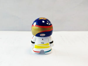 New F1  Fernando Alonso mClaren Honda Cute Mini Figure Formula 1 Toy Racing Driver Figurine