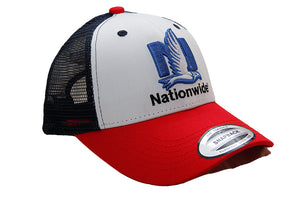 Alex Bowman No 88 Nationwide NASCAR Mesh Cap Official Team Trucker Hat in Red