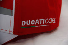 Load image into Gallery viewer, New Ducati Corse MotoGP Dovizioso Bagnaia Baseball Hat Petrucci Red Racing Cap