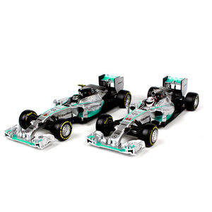 New Formula 1 Lewis Hamilton 44 AMG Mercedes Benz Car Model Hybrid 1:32 By Bburago