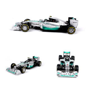 New Formula 1 Lewis Hamilton 44 AMG Mercedes Benz Car Model Hybrid 1:32 By Bburago