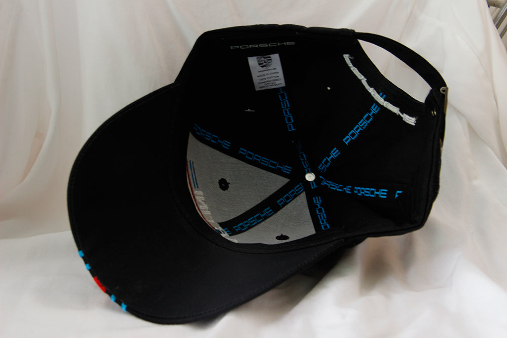 NEW PORSCHE MARTINI RACING MOTORSPORT SELECTION 911 GT3 BASEBALL HAT  CHAMPION CAP black –