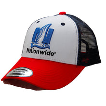 Load image into Gallery viewer, Alex Bowman No 88 Nationwide NASCAR Mesh Cap Official Team Trucker Hat in Red