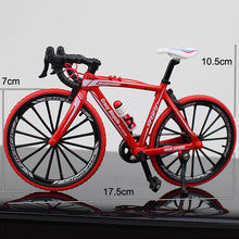 Load image into Gallery viewer, New Alloy Mini Road Racing Bike Toy Die-cast Performance Finger Racing Bicycle Model