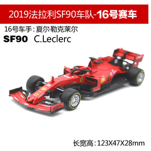 New Formula 1 Charles Leclerc 16 Ferrari Car Model F1 Racing Driver Season 2019 Hybrid 1:43 By Bburago