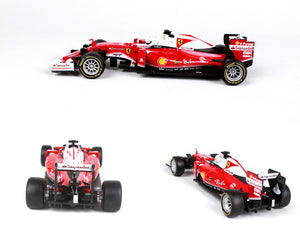 New Formula 1 Sebastian Vettel 5 Ferrari Car Model F1 Racing Driver Hybrid 1:32 By Bburago