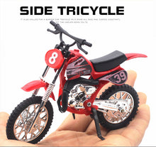 Load image into Gallery viewer, Cool Alloy Mini Dirt Bike Toy Die-cast Motorbike Finger Racing Motorcycle Model