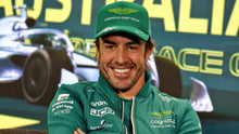 Load image into Gallery viewer, New Green Fernando Alonso #14 Signed Baseball Cap 2023 Aston Martin F1 Racing Hat