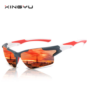 New Sport Riding Bike Sun Glasses HD Polarized Sunglasses for Hiking Climbing Unisex