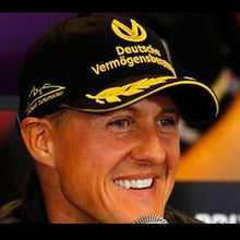 Load image into Gallery viewer, New Black F1 Formula One 1 Michael Schumacher 20 Years Champion Baseball Hat Cap