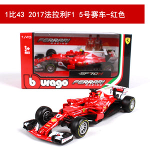 New Formula 1 Felipe Massa Ferrari #6 Car Model F1 Racing Driver F2012 Hybrid 1:43 By Bburago