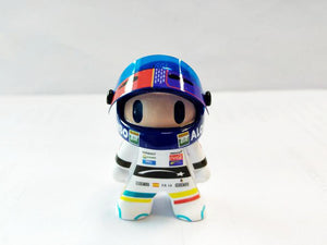 New F1  Fernando Alonso mClaren Honda Cute Mini Figure Formula 1 Toy Racing Driver Figurine