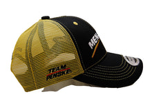 Load image into Gallery viewer, Ryan Blaney No 12 Team Penske NASCAR Netback Cap Official Trucker Hat in Yellow