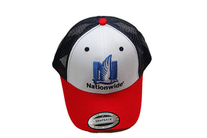 Alex Bowman No 88 Nationwide NASCAR Mesh Cap Official Team Trucker Hat in Red