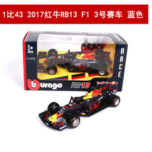 Load image into Gallery viewer, New Formula 1 Formula 1 Daniel Ricciardo 3 Red Bull Car Model F1 Racing Driver Season 2016-2019 Hybrid 1:43