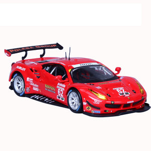 Bburago Ferrari 488 GTB red scale 1:43