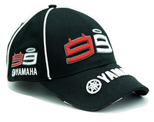 Load image into Gallery viewer, Official Motogp Yamaha Jorge Lorenzo 99 Baseball Cap JL99 Racing Black Hat