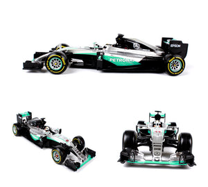 New Formula 1 Lewis Hamilton 44 AMG Mercedes Benz Car Model Hybrid 1:18 By Bburago