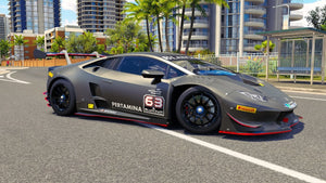 New Lamborghini 63 Baseball Hat Forza Horizon Huracan Super Trofeo Champion Racing Cap