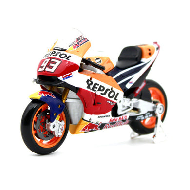 New Honda MotoGP Marc Marquez #93 Diecast Motorcycle Model  1:18 By Maisto