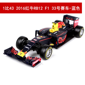 New Formula 1 Formula 1 Max Verstappen 33 Red Bull Car Model F1 Racing Driver Season 2016-2019 Hybrid 1:43