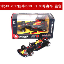 Load image into Gallery viewer, New Formula 1 Formula 1 Max Verstappen 33 Red Bull Car Model F1 Racing Driver Season 2016-2019 Hybrid 1:43