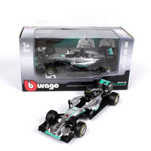 Load image into Gallery viewer, New Formula 1 Nico Rosberg 6 AMG Mercedes Benz Car Model F1 Racing Driver Season 2016 Hybrid 1:43 By Bburago