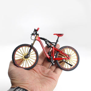 Alloy Mini MTB Bike Toy Die-cast Downhill Mountain Finger Bicycle Model