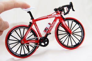 New Alloy Mini Road Racing Bike Toy Die-cast Performance Finger Racing Bicycle Model