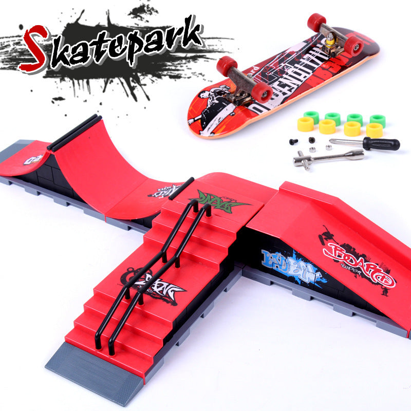 New Finger Skateboard and Skatepark Bowl Toy Solo Performance SportCool.Net
