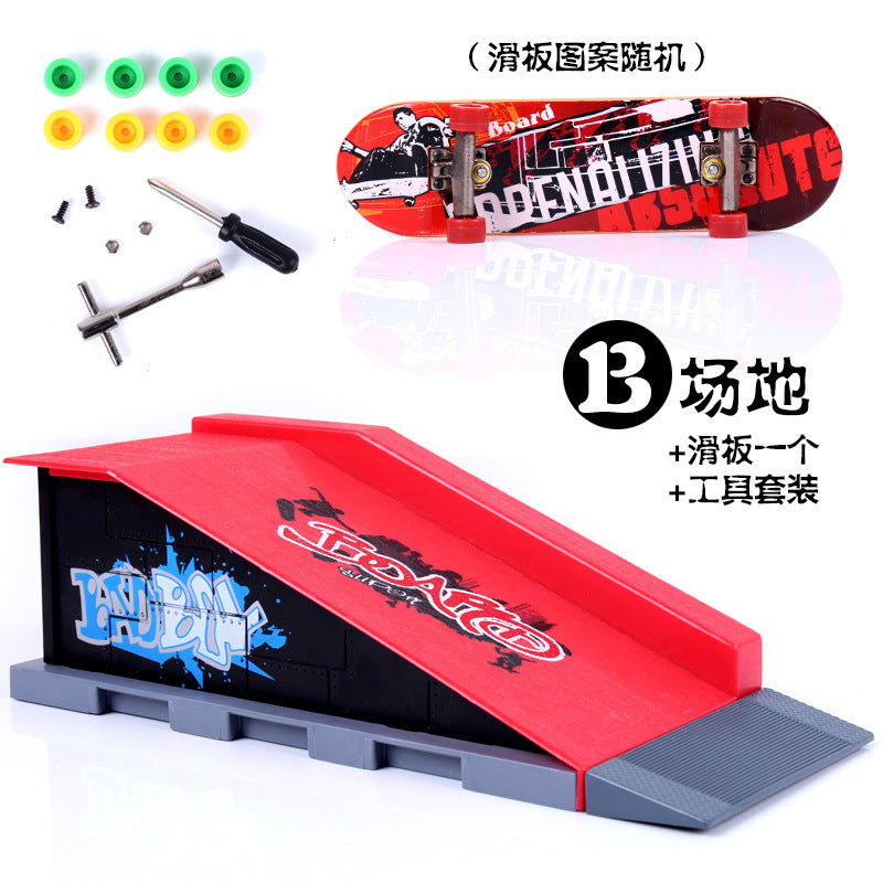 New Finger Skateboard and Skatepark Bowl Toy Solo Performance SportCool.Net
