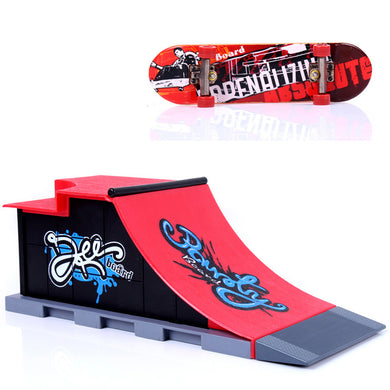 New Pro Mini Finger Skateboard and Skatepark Bowl Toy Solo Performance for Fingerboard