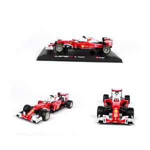 New Formula 1 Sebastian Vettel 5 Ferrari Car Model F1 Racing Driver Hybrid 1:32 By Bburago