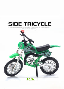 Cool Alloy Mini Dirt Bike Toy Die-cast Motorbike Finger Racing Motorcycle Model