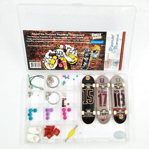Cool Painting Pro Mini Finger Skateboards 3 Set 1 and Accessories Performance Fingerboards